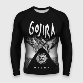 Мужской рашгард 3D с принтом Gojira в Курске,  |  | death metal | from mars to sirius | gojira | magmа | terra incognita | the link | the way of all flesh | годжира | грув метал | группы | дэт метал | метал | музыка | рок