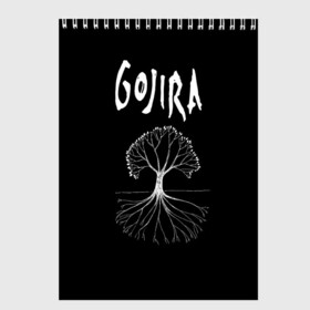 Скетчбук с принтом Gojira в Курске, 100% бумага
 | 48 листов, плотность листов — 100 г/м2, плотность картонной обложки — 250 г/м2. Листы скреплены сверху удобной пружинной спиралью | death metal | from mars to sirius | gojira | magmа | terra incognita | the link | the way of all flesh | годжира | грув метал | группы | дэт метал | метал | музыка | рок