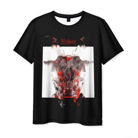 Мужская футболка 3D с принтом Slipknot All Out Life в Курске, 100% полиэфир | прямой крой, круглый вырез горловины, длина до линии бедер | metal | music | rock | skull | slipknot