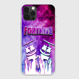 Чехол для iPhone 12 Pro Max с принтом FORTNITE & MARSHMELLO (COLOR) в Курске, Силикон |  | color | fortnite | fortnite 2 | fortnite x | geometry | marshmello | ninja | streamer | texture | абстракция | геометрия | дизайн | дым | игра | красочный дым | маршмелло | ниндзя | радуга | силуэт | стиль | текстура | улыбка | 