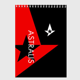 Скетчбук с принтом ASTRALIS в Курске, 100% бумага
 | 48 листов, плотность листов — 100 г/м2, плотность картонной обложки — 250 г/м2. Листы скреплены сверху удобной пружинной спиралью | action | astralis | awp | counter strike | cs go | cs go global offensive | cybersport | faze clan | game | gamer | hyper beast | shooter | skin | team liquid | киберспорт | оружие | скины