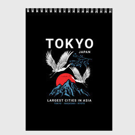Скетчбук с принтом Tokyo в Курске, 100% бумага
 | 48 листов, плотность листов — 100 г/м2, плотность картонной обложки — 250 г/м2. Листы скреплены сверху удобной пружинной спиралью | cities | country | japan | large | most | mountains | nagasaki | tokyo | travel | большие | восход | города | горы | графика | журавли | закат | летят | нагасаки | надпись | полет | птицы | путешествия | рисунок | самые | солнце | страна