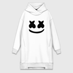 Платье-худи хлопок с принтом MERSHMELLO в Курске,  |  | dj | marshmello | usa | америка | клубная музыка | маршмелло | музыка | музыкант