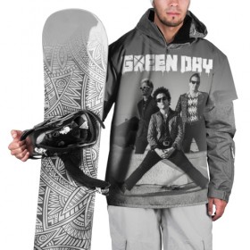 Накидка на куртку 3D с принтом Green Day в Курске, 100% полиэстер |  | green day | greenday | punk | rock | грин дэй | группы | музыка | панк | рок