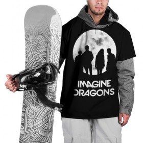 Накидка на куртку 3D с принтом Imagine Dragons в Курске, 100% полиэстер |  | Тематика изображения на принте: believer | evolve | imagine dragons | night visions | radioactive | rock | группы | имейджин драгонс | инди | музыка | рок