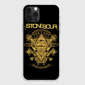 Чехол для iPhone 12 Pro Max с принтом Stone Sour в Курске, Силикон |  | Тематика изображения на принте: metal | rock | slipknot | stone sour | альтернатива | группы | кори тейлор | метал | музыка | ню метал | рок