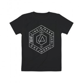 Детская футболка хлопок с принтом Linkin Park в Курске, 100% хлопок | круглый вырез горловины, полуприлегающий силуэт, длина до линии бедер | chester bennington | linkin park | группы | линкин парк | метал | музыка | рок | честер беннингтон