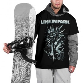 Накидка на куртку 3D с принтом Linkin Park в Курске, 100% полиэстер |  | Тематика изображения на принте: chester bennington | linkin park | группы | линкин парк | метал | музыка | рок | честер беннингтон