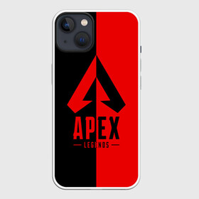 Чехол для iPhone 13 с принтом APEX LEGENDS RED в Курске,  |  | apex | legend | legends | titanfall | апекс | арех | бангалор | бладхаунд | верхушки | гибралтар | каустик | лайфлайн | легенда | легенды | ледженд | леджендс | мираж | орех | рэйф | титанфол