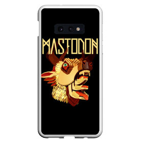 Чехол для Samsung S10E с принтом Mastodon в Курске, Силикон | Область печати: задняя сторона чехла, без боковых панелей | Тематика изображения на принте: leviathan | mastodon | metal | sludge metal | stoner | грув метал | группы | мастодон | метал | музыка | рок