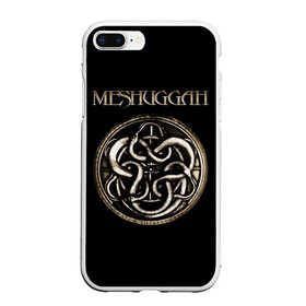 Чехол для iPhone 7Plus/8 Plus матовый с принтом Meshuggah в Курске, Силикон | Область печати: задняя сторона чехла, без боковых панелей | Тематика изображения на принте: djent | jens kidman | meshuggah | metal | грув метал | группы | метал | мешуга | музыка | рок