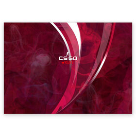 Поздравительная открытка с принтом cs:go - Ruby (Рубин) в Курске, 100% бумага | плотность бумаги 280 г/м2, матовая, на обратной стороне линовка и место для марки
 | 0x000000123 | csgo | ruby | ксго | рубин