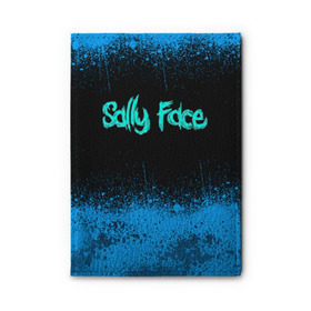 Обложка для автодокументов с принтом Sally Face (19) в Курске, натуральная кожа |  размер 19,9*13 см; внутри 4 больших “конверта” для документов и один маленький отдел — туда идеально встанут права | Тематика изображения на принте: face | fisher | larry johnson | mask | sally | sally face | sally fisher | демоны | духи | маска | призраки | салли | салли фейс | салли фишер | фейс