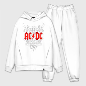 Мужской костюм хлопок OVERSIZE с принтом AC DC в Курске,  |  | ac dc | acdc | группы | метал | музыка | рок | хард рок | эйси диси | эйсидиси