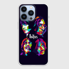 Чехол для iPhone 13 Pro с принтом The Beatles в Курске,  |  | Тематика изображения на принте: beatles | the beatles | битлз | битлс | битлы | группы | джон леннон | джордж харрисон | легенды | музыка | пол маккартни | ринго старр | рок