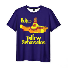 Мужская футболка 3D с принтом The Beatles. Yellow Submarine в Курске, 100% полиэфир | прямой крой, круглый вырез горловины, длина до линии бедер | Тематика изображения на принте: beatles | the beatles | yellow submarine | битлз | битлс | битлы | группы | джон леннон | джордж харрисон | легенды | музыка | пол маккартни | ринго старр | рок