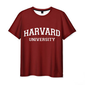 Мужская футболка 3D с принтом Harvard University_девиз в Курске, 100% полиэфир | прямой крой, круглый вырез горловины, длина до линии бедер | harvard university | usa | америка | вуз | гарвард | колледж | образование | студенты | сша | университет | школа