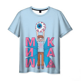 Мужская футболка 3D с принтом MISHKA NYC в Курске, 100% полиэфир | прямой крой, круглый вырез горловины, длина до линии бедер | addict | keep watch | mishka | mishkanyc | nyc | ski patrol crewneck | tessa violet | бренд | мишка | стритвер | тесса виолет | уличная мода | урбан стаил