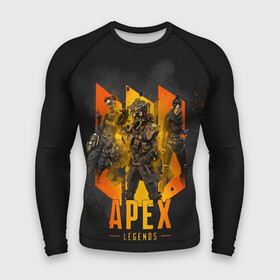 Мужской рашгард 3D с принтом Apex legends в Курске,  |  | apex | apex legends | battle royale | br | games | new | titanfall | ttf | апекс легенд | бангалор | батл рояль | бладхаунд | игры | каустик | лайфлайн | мираж | рэйф | тайтанфол | титанфол