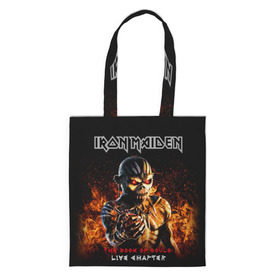 Сумка 3D повседневная с принтом Iron Maiden в Курске, 100% полиэстер | Плотность: 200 г/м2; Размер: 34×35 см; Высота лямок: 30 см | heavy metal | iron maiden | metal | айрон мейден | группы | метал | музыка | рок | хеви метал