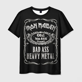 Мужская футболка 3D с принтом Iron Maiden в Курске, 100% полиэфир | прямой крой, круглый вырез горловины, длина до линии бедер | heavy metal | iron maiden | metal | айрон мейден | группы | метал | музыка | рок | хеви метал