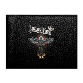 Обложка для студенческого билета с принтом Judas Priest в Курске, натуральная кожа | Размер: 11*8 см; Печать на всей внешней стороне | judas priest | metal | rock | группы | метал | музыка | рок | хард рок | хэви метал