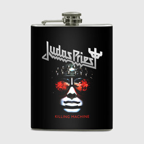 Фляга с принтом Judas Priest в Курске, металлический корпус | емкость 0,22 л, размер 125 х 94 мм. Виниловая наклейка запечатывается полностью | Тематика изображения на принте: judas priest | metal | rock | группы | метал | музыка | рок | хард рок | хэви метал