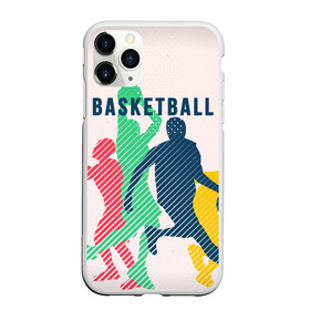 Чехол для iPhone 11 Pro матовый с принтом Баскетбол в Курске, Силикон |  | Тематика изображения на принте: баскет | баскетбол | вип | дизайн | люди | мяч | новинка | спорт | спортсмен | топ | тренд | человек