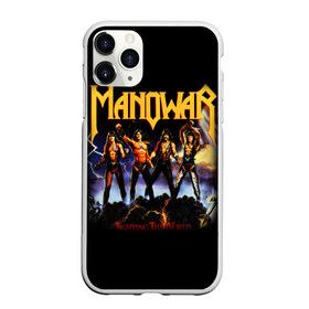 Чехол для iPhone 11 Pro матовый с принтом Manowar в Курске, Силикон |  | heavy metal | manowar | power metal | группы | метал | музыка | пауэр метал | рок | хеви метал