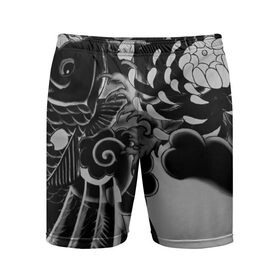 Мужские шорты 3D спортивные с принтом Dsquared tattoo black в Курске,  |  | dsquared tattoo | тату | татуировки