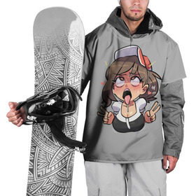 Накидка на куртку 3D с принтом Ахегао в Курске, 100% полиэстер |  | Тематика изображения на принте: ahegao | anime | manga | аниме | ахегао | манга