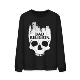 Мужской свитшот хлопок с принтом Bad Religion в Курске, 100% хлопок |  | Тематика изображения на принте: bad religion | hardcore | punk | группы | музыка | панк | панк рок | рок