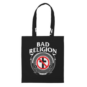 Шоппер 3D с принтом Bad Religion в Курске, 100% полиэстер | Плотность: 200 г/м2; Размер: 34×35 см; Высота лямок: 30 см | bad religion | hardcore | punk | группы | музыка | панк | панк рок | рок