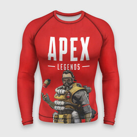 Мужской рашгард 3D с принтом CAUSTIC APEX LEGENDS в Курске,  |  | apex | caustic | legend | legends | titanfall | апекс | арех | бангалор | бладхаунд | гибралтар | каустик | лайфлайн | ледженд | леджендс | мираж | орех | рэйф