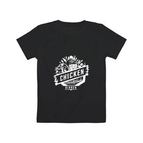 Детская футболка хлопок с принтом PUBG в Курске, 100% хлопок | круглый вырез горловины, полуприлегающий силуэт, длина до линии бедер | 