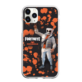 Чехол для iPhone 11 Pro Max матовый с принтом Fortnite Marshmello в Курске, Силикон |  | Тематика изображения на принте: fortnite | marshmallow | save | the | world | битва | борьба | зомби | королевская | маршмэллоу | стратегия | фортнайт