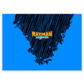 Поздравительная открытка с принтом RAYMAN LEGENDS в Курске, 100% бумага | плотность бумаги 280 г/м2, матовая, на обратной стороне линовка и место для марки
 | Тематика изображения на принте: legends rayman. | rayman | rayman legends | rayman legends ps4 | rayman origins