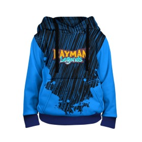 Детская толстовка 3D с принтом RAYMAN LEGENDS в Курске, 100% полиэстер | двухслойный капюшон со шнурком для регулировки, мягкие манжеты на рукавах и по низу толстовки, спереди карман-кенгуру с мягким внутренним слоем | legends rayman. | rayman | rayman legends | rayman legends ps4 | rayman origins