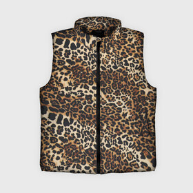 Женский жилет утепленный 3D с принтом Леопард в Курске,  |  | camouflage | cat | disguise | fashion | illustration | jungle | leopard | predator | skin | spots | style | wild | youth | графика | джунгли | дикий | иллюстрация | камуфляж | картинка | кошка | леопард | маскировка | мода | молодежная | пятна | рисунок |