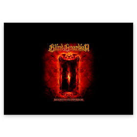 Поздравительная открытка с принтом Blind Guardian в Курске, 100% бумага | плотность бумаги 280 г/м2, матовая, на обратной стороне линовка и место для марки
 | Тематика изображения на принте: blind guardian | heavy metal | metal | группа | метал | музыка | пауэр метал | рок | хэви метал