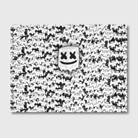 Альбом для рисования с принтом MARSHMELLO в Курске, 100% бумага
 | матовая бумага, плотность 200 мг. | fortnite marshmello | friend marshmello | happy marshmello | marshmallow anne | marshmello | marshmello bastille | marshmello marie | spotlight marshmello.