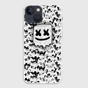 Чехол для iPhone 13 mini с принтом MARSHMELLO в Курске,  |  | fortnite marshmello | friend marshmello | happy marshmello | marshmallow anne | marshmello | marshmello bastille | marshmello marie | spotlight marshmello.