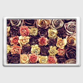 Магнит 45*70 с принтом Шоколадные розы в Курске, Пластик | Размер: 78*52 мм; Размер печати: 70*45 | бабушке | девочке | девушке | дочке | желтые цветы | женщине | маме | подруге | природа | розовые цветы | розы | сестре | теще | тюльпаны | цветы