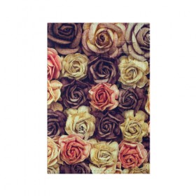 Обложка для паспорта матовая кожа с принтом Шоколадные розы в Курске, натуральная матовая кожа | размер 19,3 х 13,7 см; прозрачные пластиковые крепления | Тематика изображения на принте: бабушке | девочке | девушке | дочке | желтые цветы | женщине | маме | подруге | природа | розовые цветы | розы | сестре | теще | тюльпаны | цветы