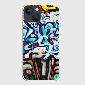 Чехол для iPhone 13 mini с принтом Graffiti в Курске,  |  | grafity | paint | street art | urban | город | граффити | искусство | кирпичи | краски | рисунки | стена | улицы | уличное искусство