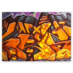 Поздравительная открытка с принтом graffiti color в Курске, 100% бумага | плотность бумаги 280 г/м2, матовая, на обратной стороне линовка и место для марки
 | Тематика изображения на принте: graffiti | paint | street art | urban | город | граффити | искусство | кирпичи | краски | рисунки | стена | улицы | уличное искусство