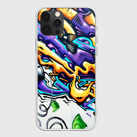 Чехол для iPhone 12 Pro Max с принтом NEON GRAFFITI в Курске, Силикон |  | grafity | paint | street art | urban | город | граффити | искусство | кирпичи | краски | рисунки | стена | улицы | уличное искусство