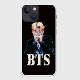 Чехол для iPhone 13 mini с принтом BTS в Курске,  |  | Тематика изображения на принте: bts | j hope | jimin | jin | jung kook | rap monster | rm | suga | бтс | ви | группа | джей хоуп | корейская | музыка | рэп монстр | сюга | чимин | чин | чонгук | шуга