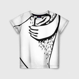 Детская футболка 3D с принтом Нерпа Нина с Байкалом в Курске, 100% гипоаллергенный полиэфир | прямой крой, круглый вырез горловины, длина до линии бедер, чуть спущенное плечо, ткань немного тянется | baikal | irkutsk | байкал | иркутск | нерпа