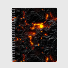 Тетрадь с принтом Лава в Курске, 100% бумага | 48 листов, плотность листов — 60 г/м2, плотность картонной обложки — 250 г/м2. Листы скреплены сбоку удобной пружинной спиралью. Уголки страниц и обложки скругленные. Цвет линий — светло-серый
 | background | effusion | eruption | fashion | fire | hot | lava | liquid | melt | mountain | photo | rock | style | viscous | volcano | вулкан | вязкая | горная | жидкая | извержение | лава | масса | мода | огонь | порода | раскалённая | расплав | с